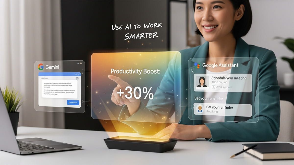 Side‑by‑side comparison of Gemini and Google Assistant productivity features in 2026