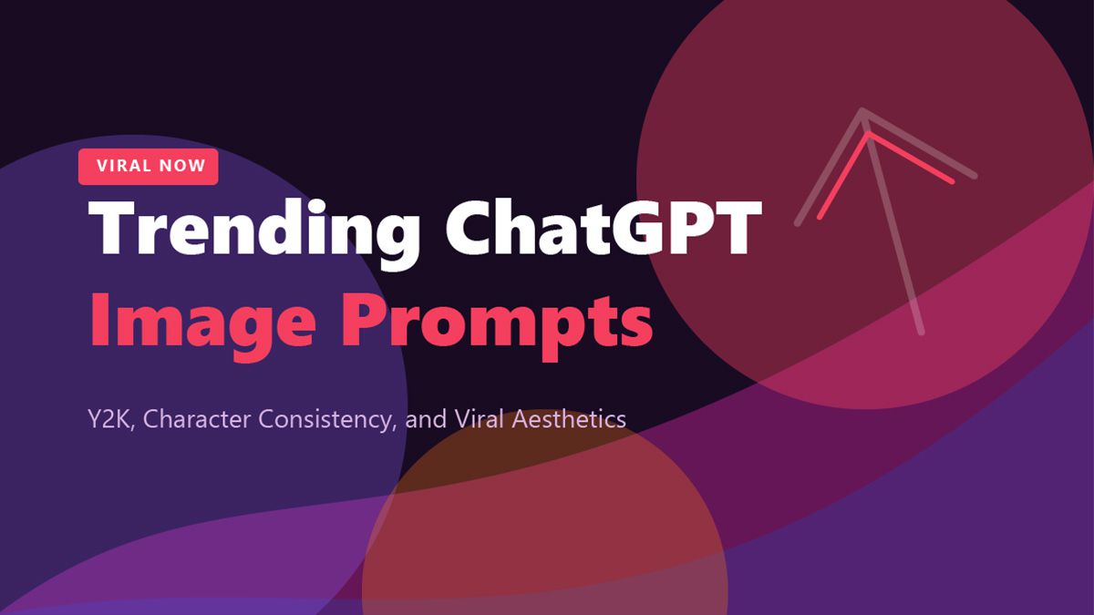 Viral and trending ChatGPT prompts for image generation.